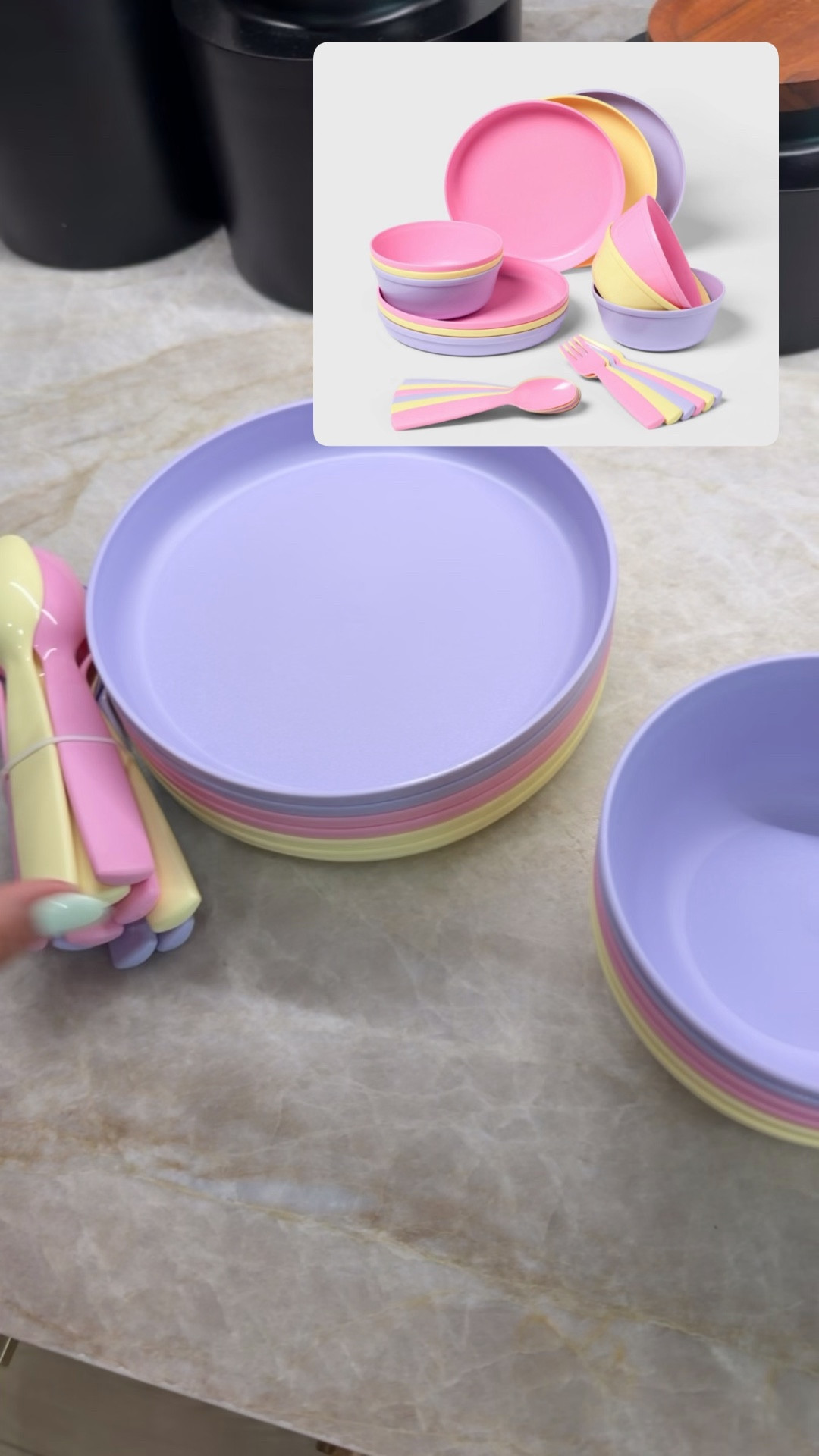 Target cute pastel dish set! 



#LTKmomlife #LTKKids