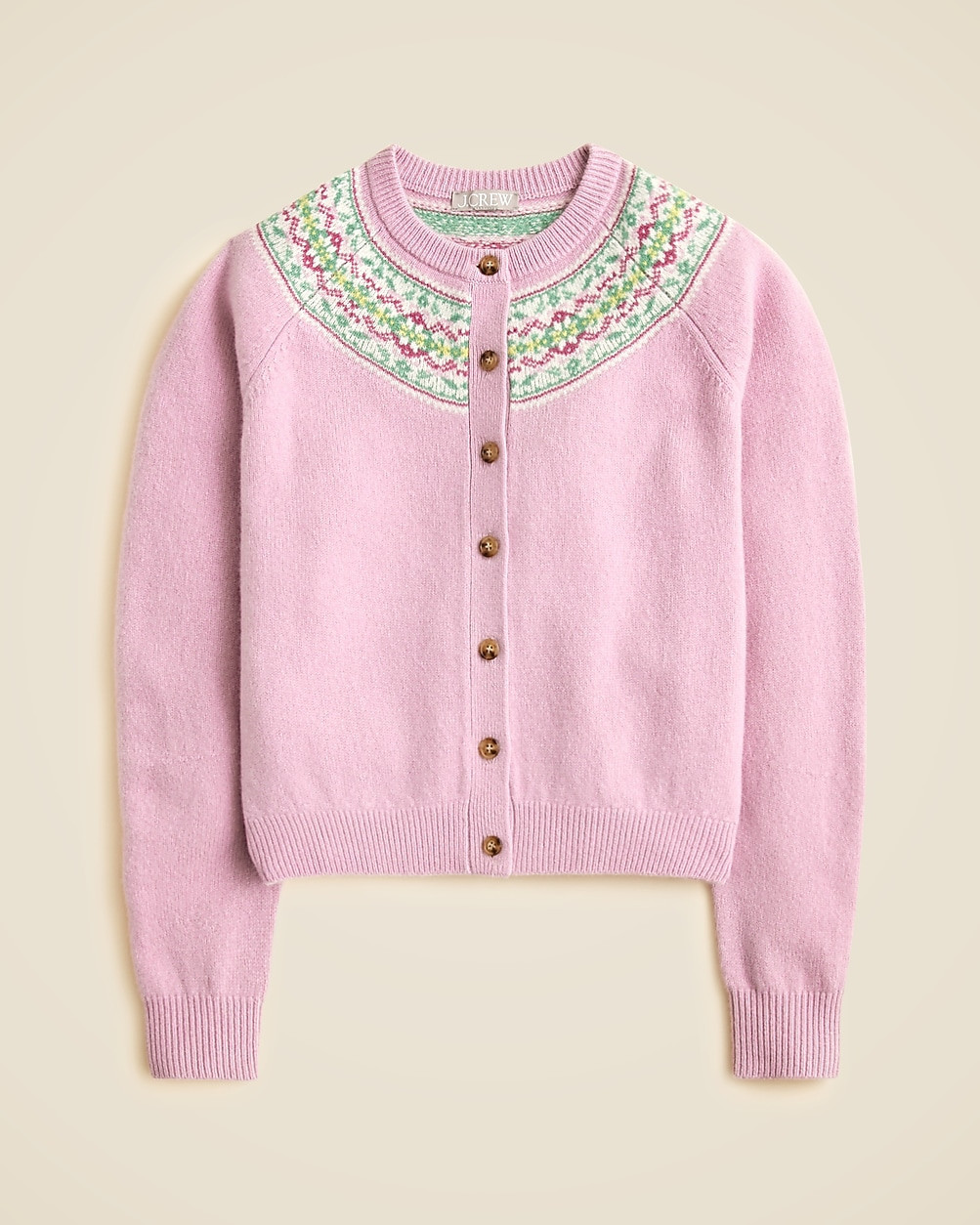 Classic Fair Isle cardigan in vintage wool | J. Crew US