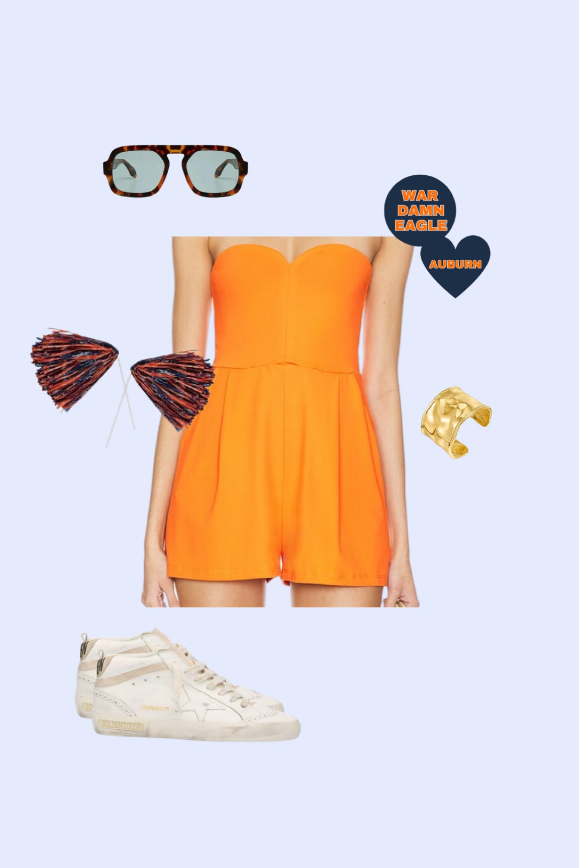 Auburn orange & blue gameday outfit ! 

#LTKStyleTip #LTKSeasonal