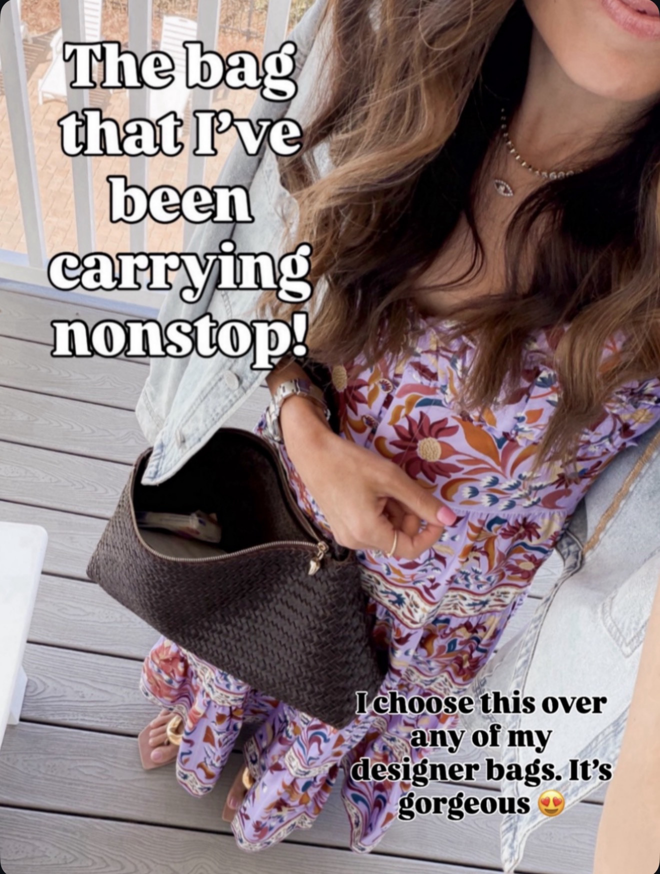 The bag I’ve been reaching for more than my designer bags lately 🤎 🔗⬇️

#LTKmomlife #LTKOver40 #LTKSeasonal