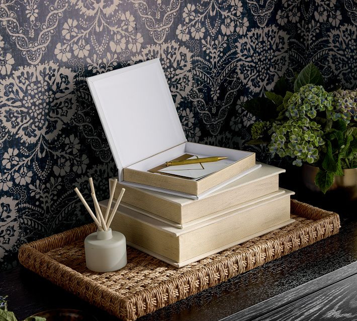 Nesting Linen Books | Pottery Barn (US)