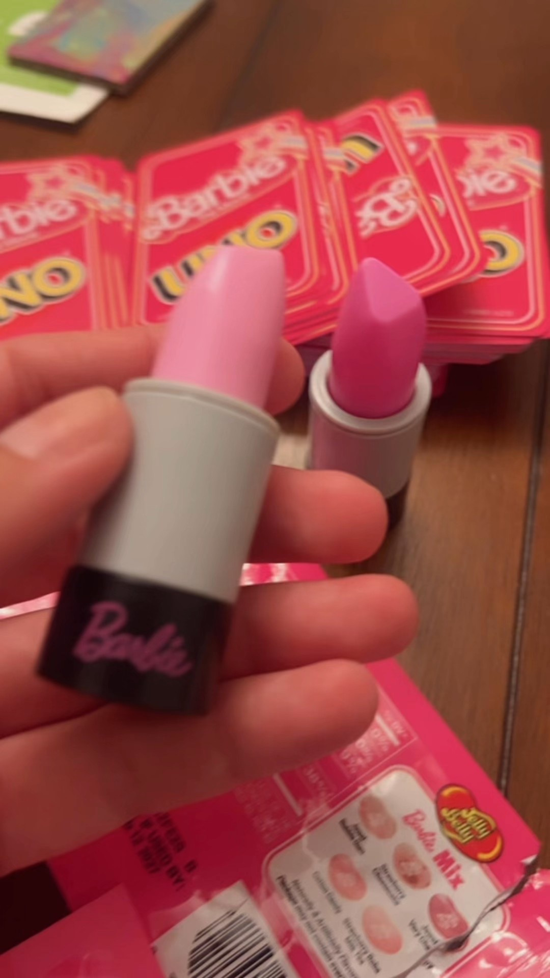 Mini Barbie 💄 
… a few people were curious about what these treats I got my nieces were - there’s a whole Mini BarbieLand line of minis (Barbies for your Barbies, if you will) 💖

Tiny dolls in lipsticks - there are also nail polish options! These would be perfect for Easter Baskets, BTW!



#LTKKids #LTKFamily