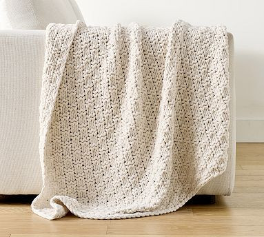 Boston Knit Throw | Pottery Barn (US)