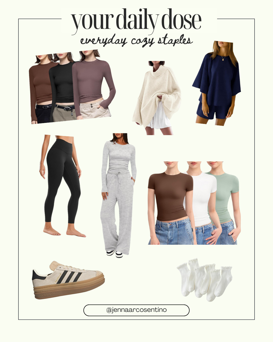 Daily dose: everyday cozy staples 

 

#LTKSeasonal #LTKFindsUnder50 #LTKStyleTip