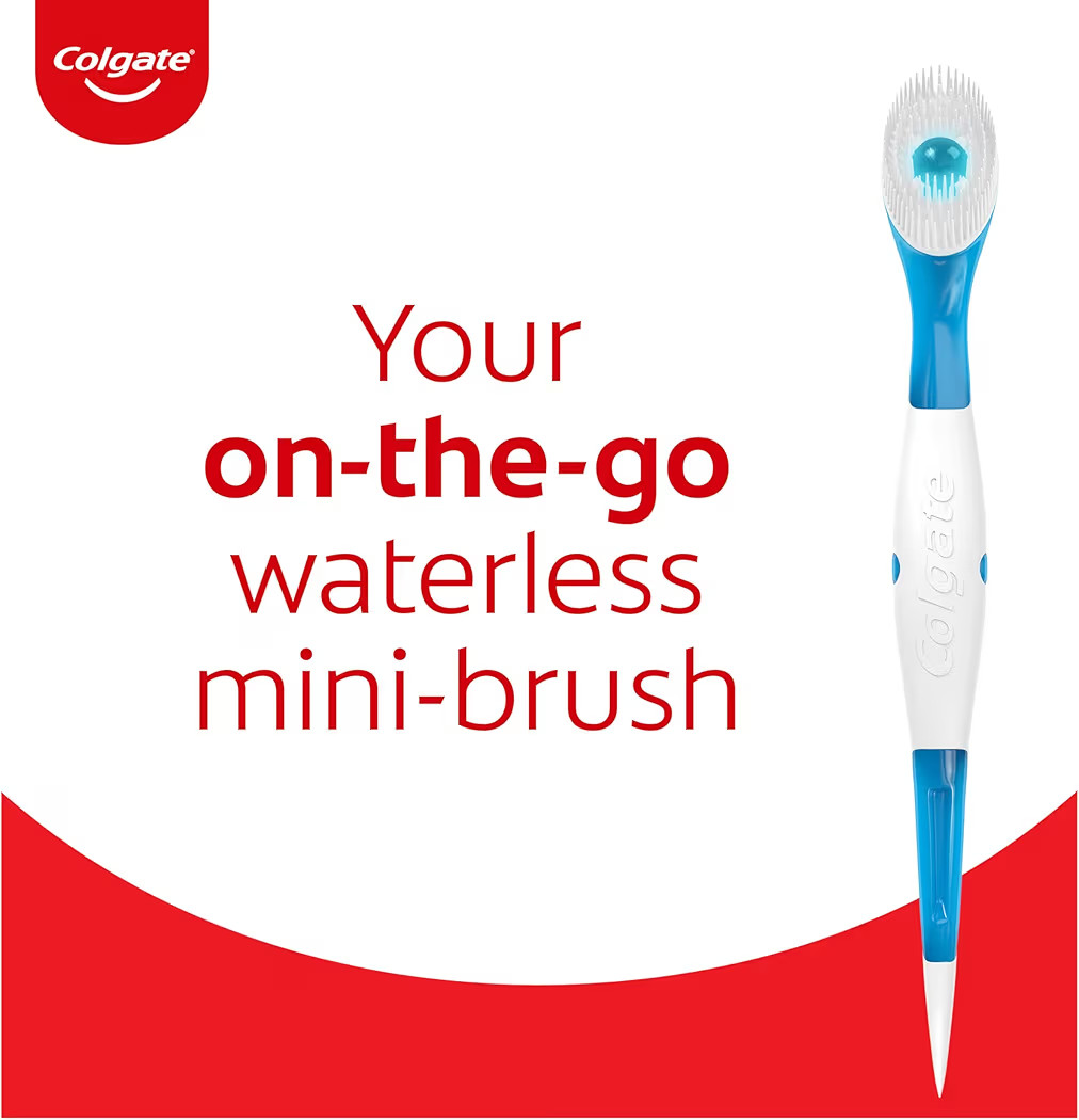 Colgate Max Fresh Wisp Disposable Mini Travel Toothbrushes, Peppermint, 24 Count (Pack of 4) | Amazon (US)