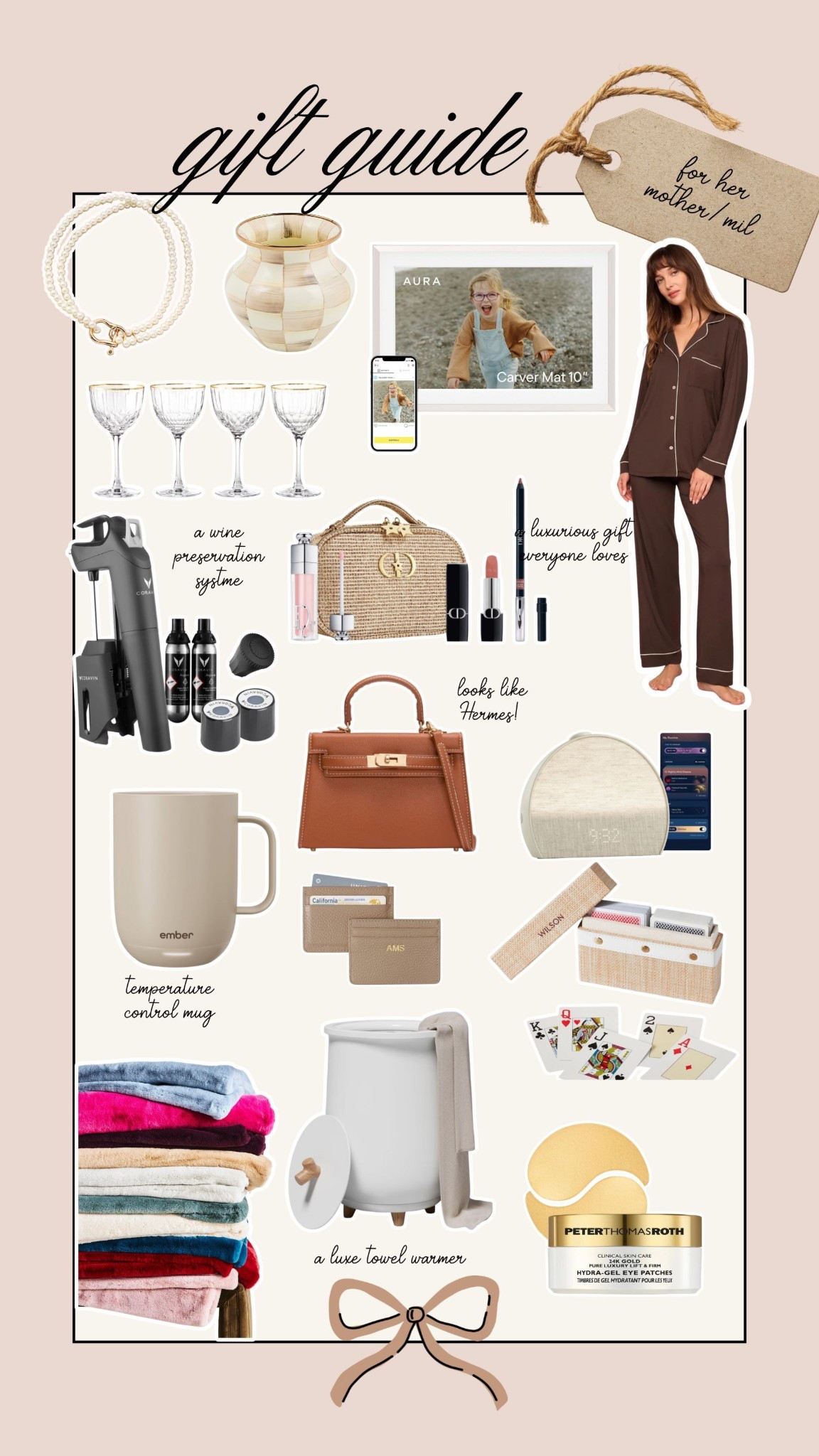 Gift guide ideas for the mom/mother in law! 

#LTKGiftGuide #LTKHoliday
