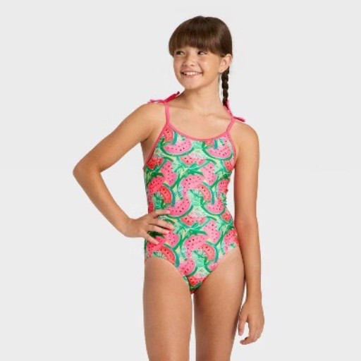 How cute is this one 🍉💗 @Target 
The sweetest little swimsuit for summer days—fun print, comfy fit, and perfect for pool + beach time. My daughter is obsessed and honestly… same 😍

Girls clothing, affordable kids clothes, mom life, summer days, swim suits, summer ootd

#LTKSwim #LTKmomlife #LTKKids