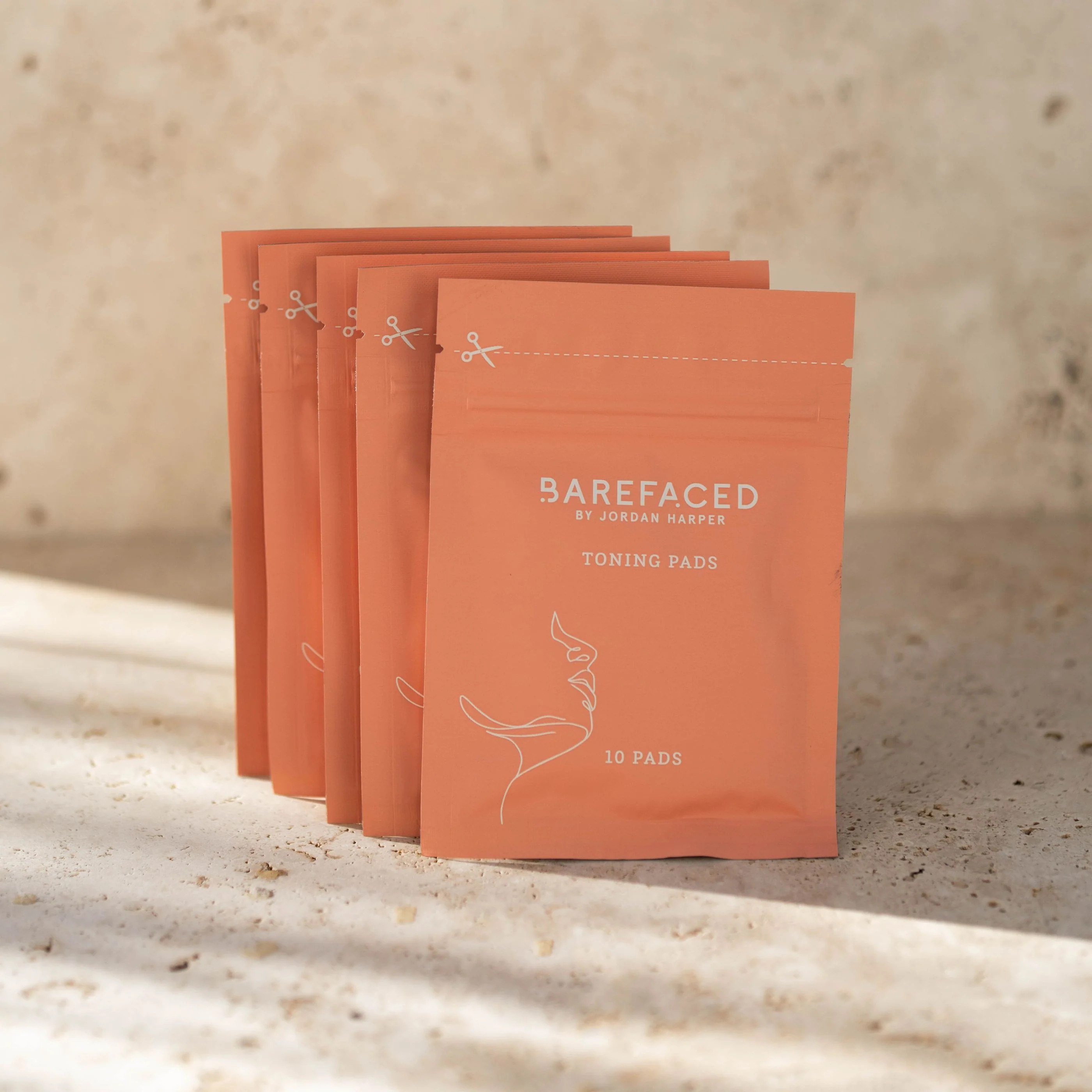 Travel Toning Pads 5-Pack | Barefaced