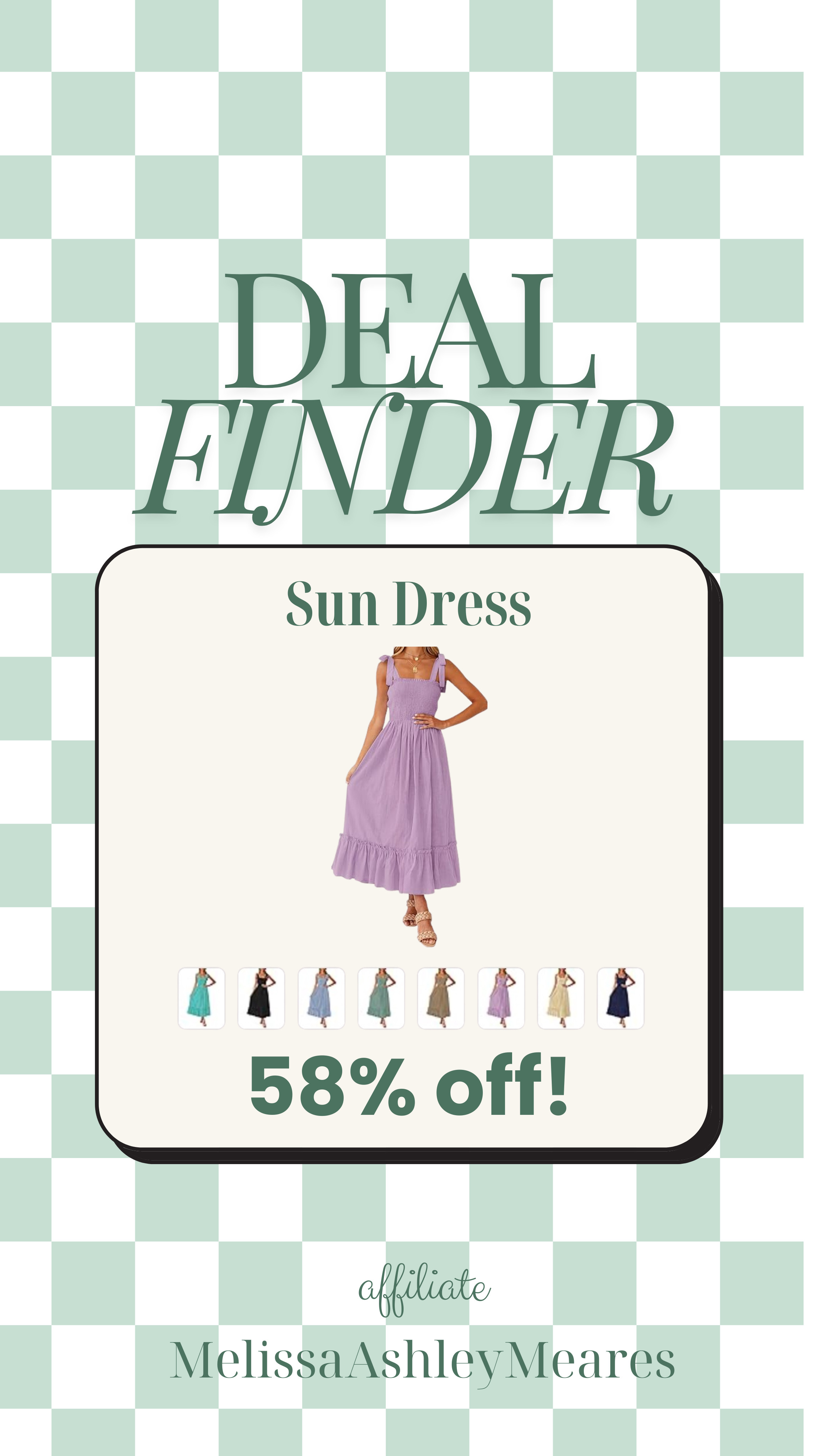 Cute sun dress at a huge discount! Perfect for spring break or a cruise or even a girl's brunch or wine tasting. 

 #LTKSeasonal #LTKSaleAlert #LTKFindsUnder50