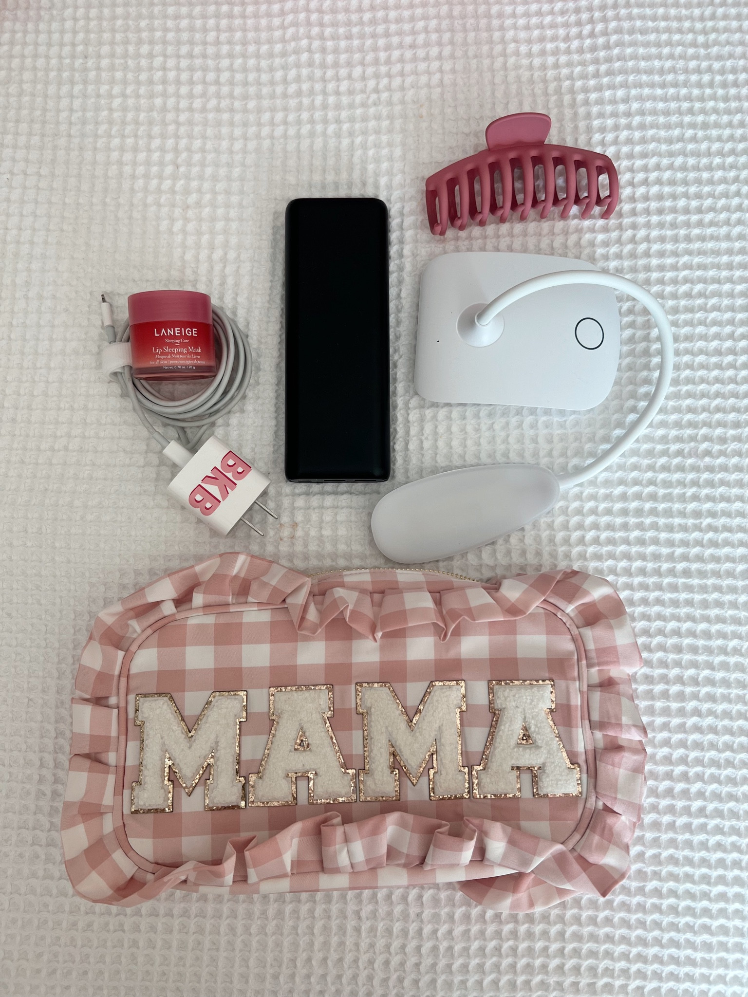 What I packed in my hospital bag