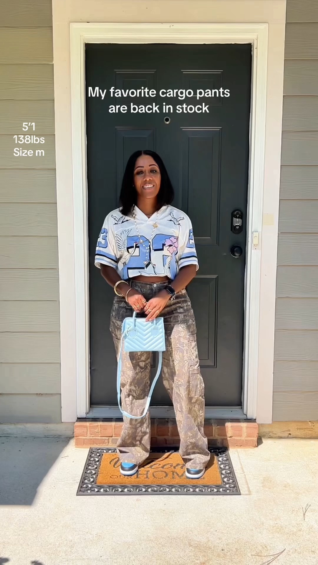 My favorite camo cargo pants are back in stock.

#LTKootd #LTKOver40 #LTKPetite