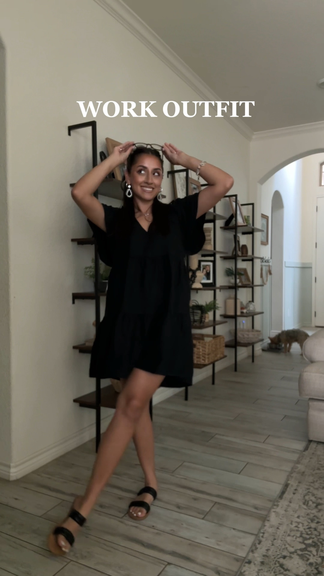 Today's work outfit! Im obsessed with this little black dress from Target ! 

#LTKWorkwear #LTKFindsUnder50