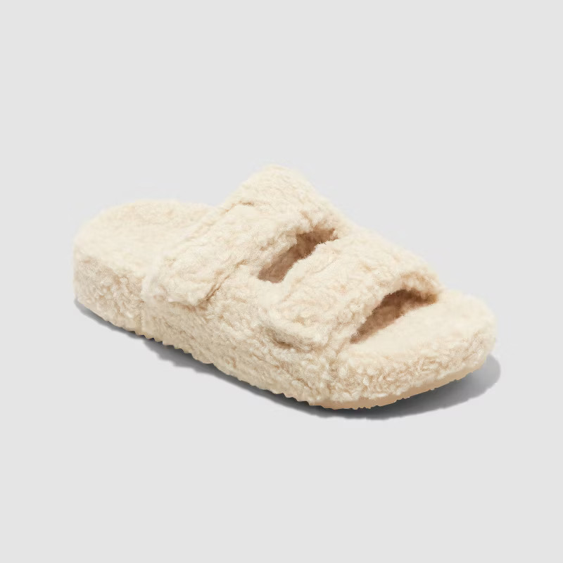 Women's Stella Double Strap Slide Slippers - Stars Above™ | Target