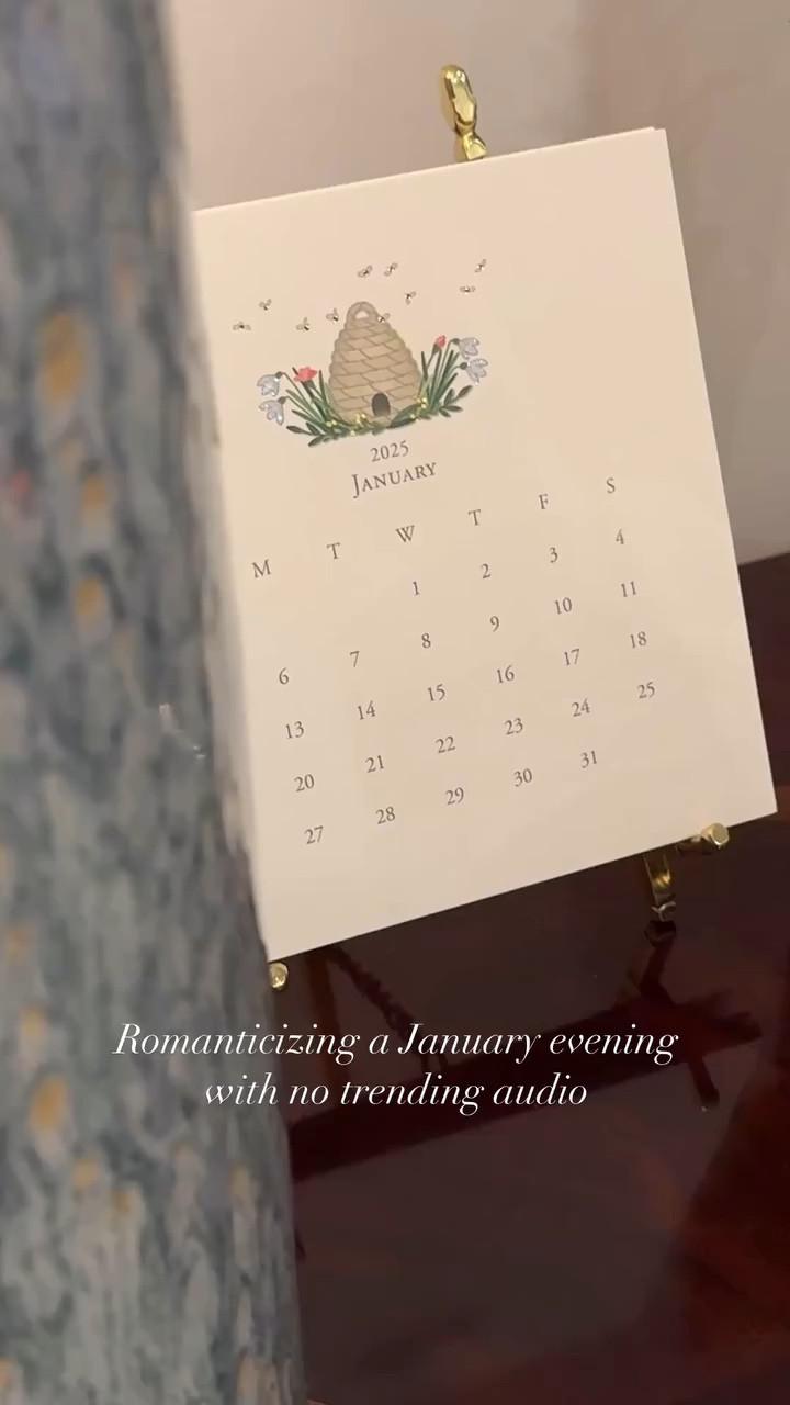 A cozy January evening at home 💕