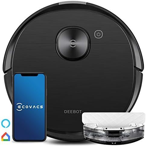 Ecovacs DEEBOT OZMO T8 AIVI Robot Vacuum Cleaner with Mop (Smart AIVI Object Recognition, Advance... | Amazon (UK)