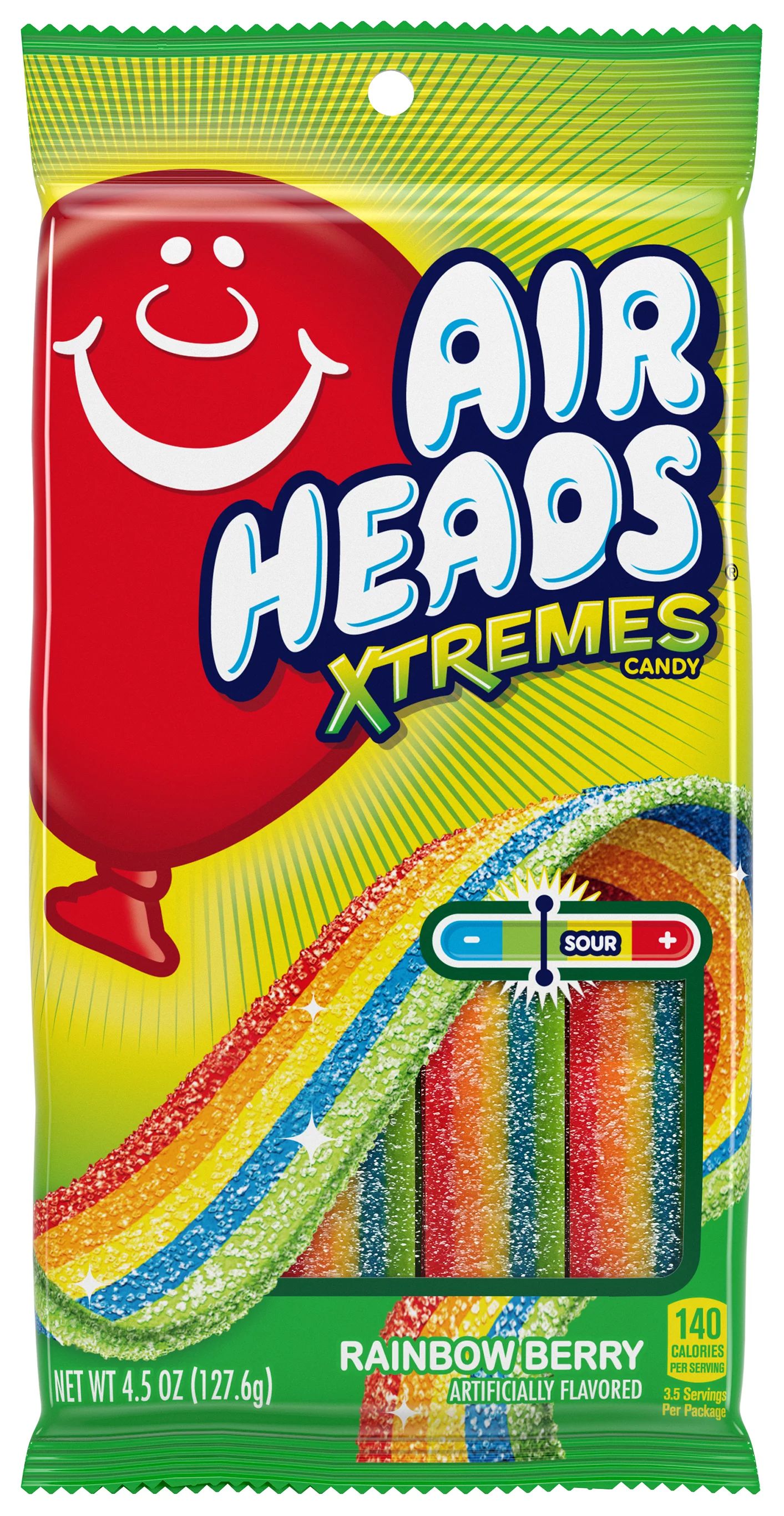 Airheads Xtremes Rainbow Berry Candy, 4.5 Oz. | Walmart (US)