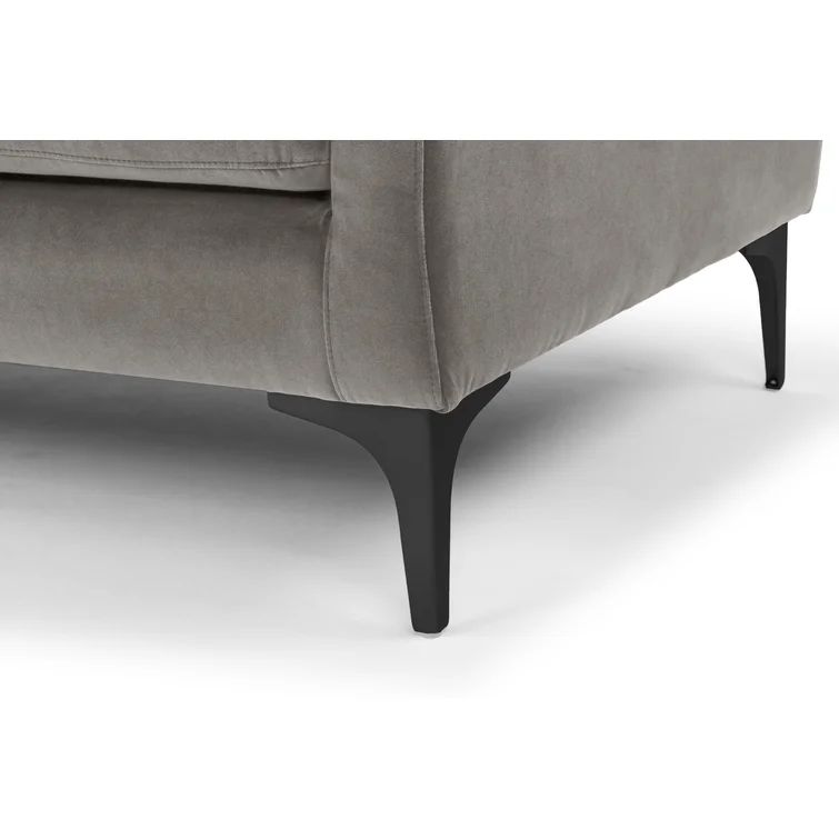 Jasper 119" Wide Velvet Sofa & Chaise | Wayfair Professional