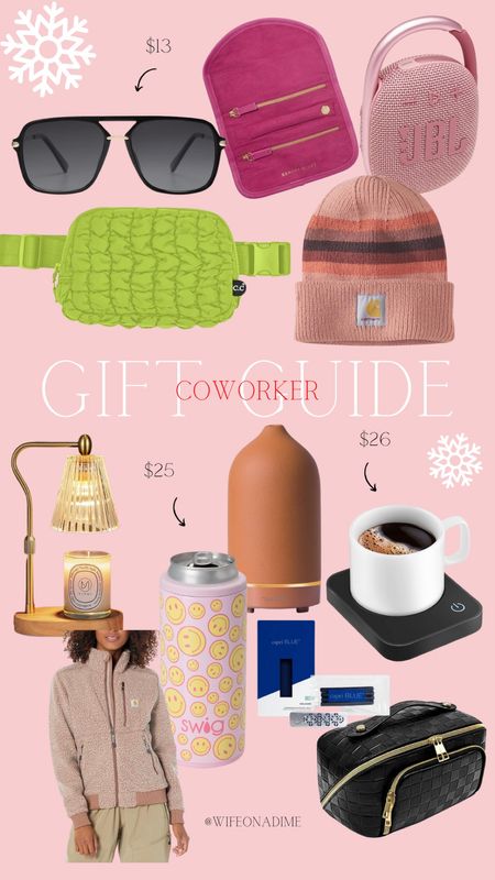 Gift guide for coworker, gift guide for her, gift guide for friend, gift guide for sister, mug warmer, candle warmer, trendy belt bag, essential oil diffuser, cute beanie 

#LTKSeasonal #LTKGiftGuide #LTKHoliday