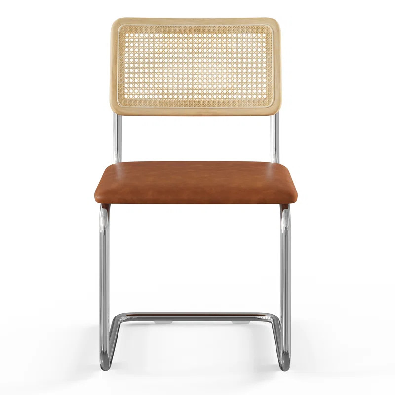 Walsh Vegan Leather Dining Chair (Set of 2) | AllModern