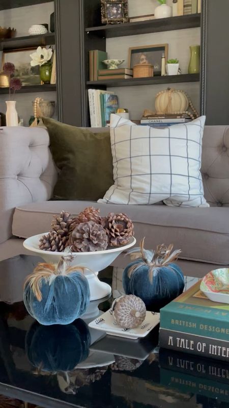 Adding Fall touches to living room. 

#LTKhome #LTKSeasonal #LTKstyletip
