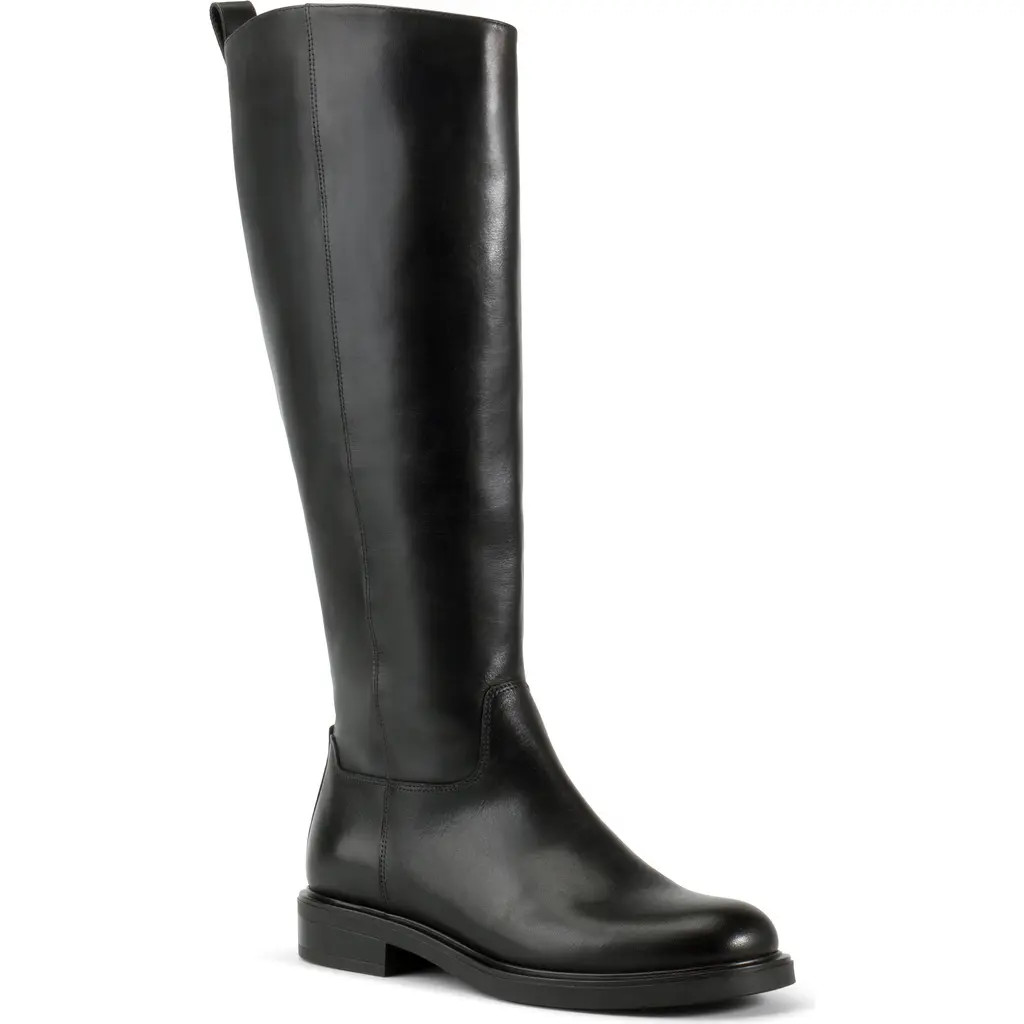 Vagabond Shoemakers Freya Tall Knee High Boot in Black Leather at Nordstrom, Size 7Us | Nordstrom