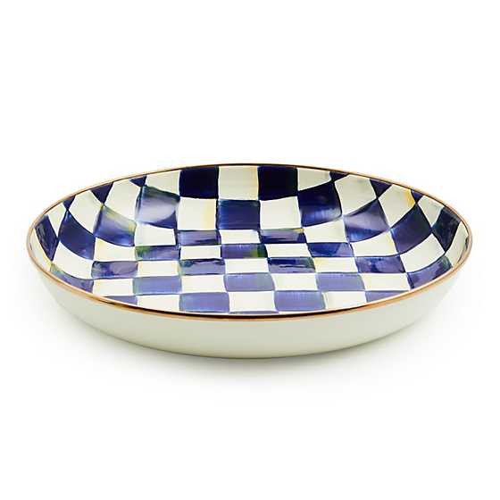 Royal Check Enamel Abundant Bowl | MacKenzie-Childs
