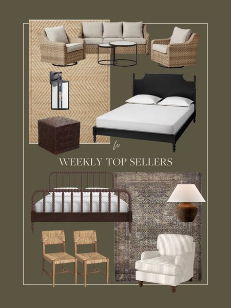 This week’s top sellers! So many of these beautiful piece were all part of the Wayfair wayday savings event, and so many of you took advantage! Our patio set, Lucy’s rug, and our primary bed were all top sellers too! 

#LTKStyleTip #LTKHome