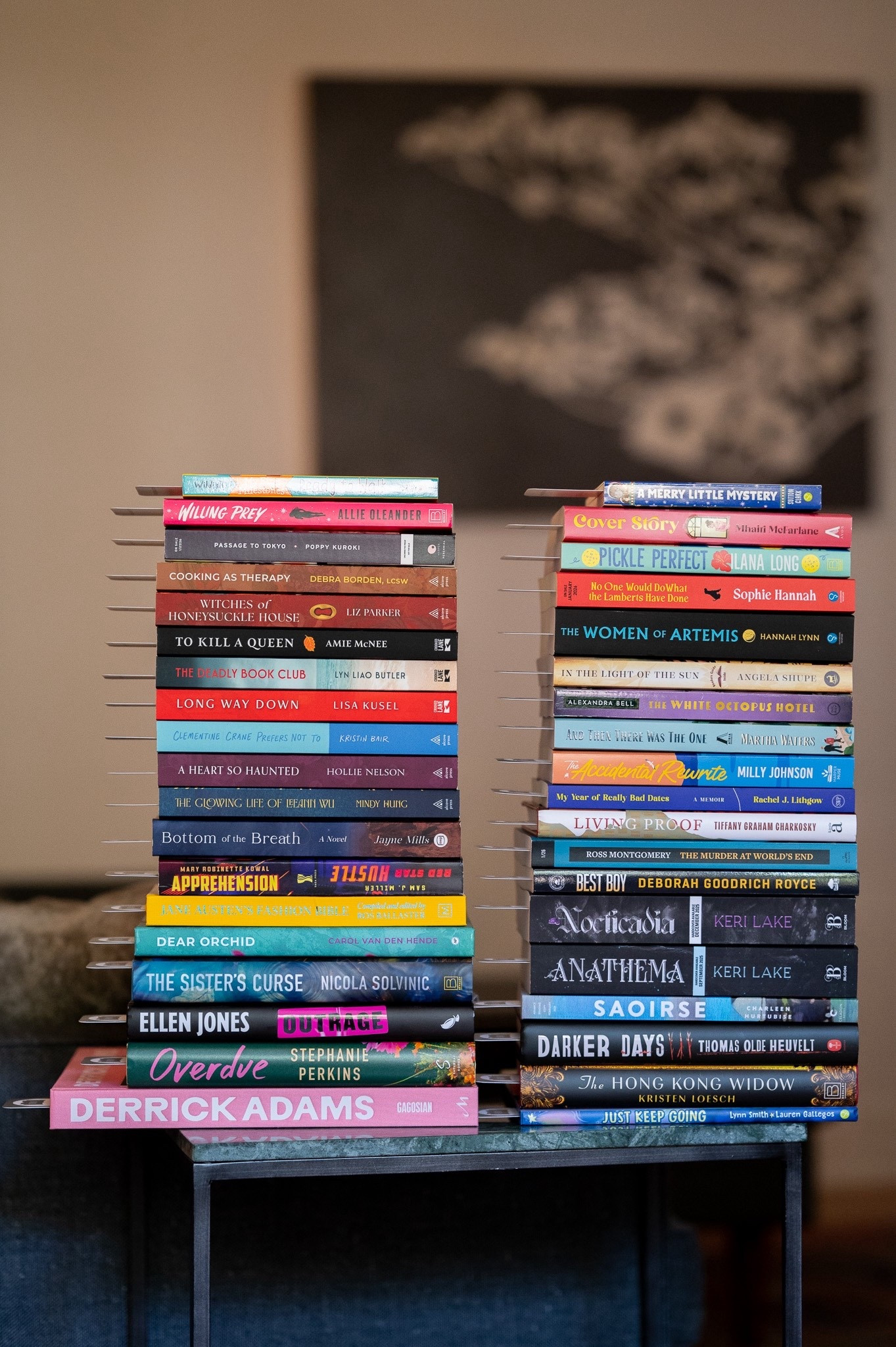 (Left Stack) The last week of October has that crisp, golden magic that makes the world feel like it’s holding its breath, and this week’s book mail made it utterly enchanting. My TBR pile has grown into a cozy, towering promise of afternoons spent lost in stories, thanks to a book haul brimming with new book releases I can’t wait to dive into. Each package carried thoughtful book recommendations, little nudges from friends and fellow readers toward tales that feel destined to linger in my heart. With so many titles that could easily be the best books of 2025, it feels as though autumn itself conspired to deliver the perfect stack of books, waiting just for me.

#LTKHome #LTKFindsUnder50 #LTKTravel