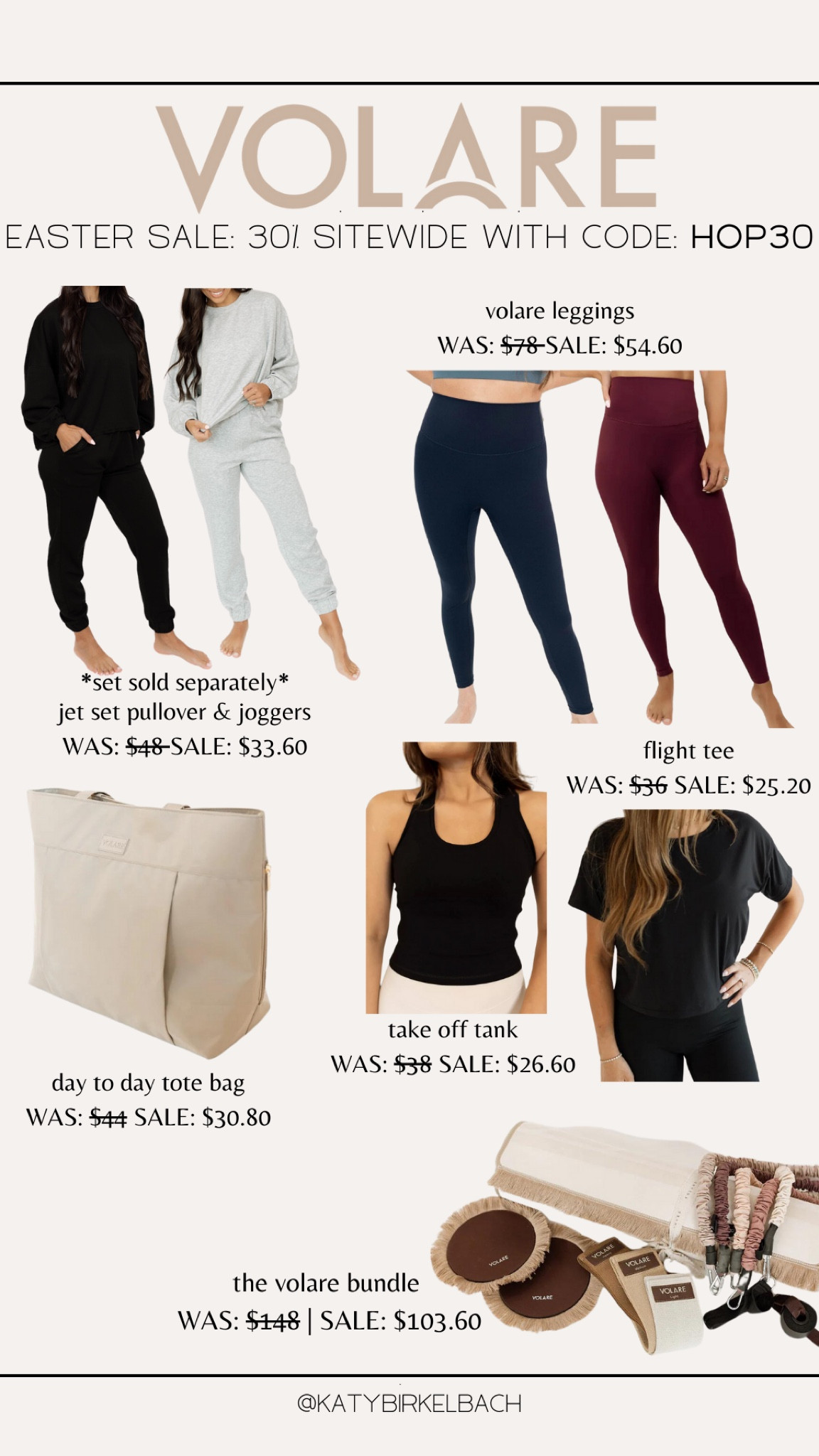 Happy Easter from Volare! The whole site is currently 30% off with code “HOP30”! 🐰🏋️

#LTKsalealert #LTKfindsunder50 #LTKfitness