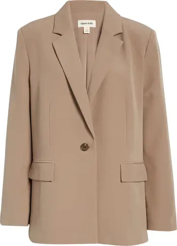 Open Edit Relaxed Fit Blazer | Nordstrom | Nordstrom