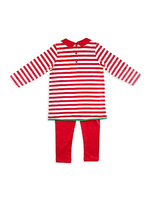Baby Girl's 2-Piece Striped Tunic & Leggings Set | Saks Fifth Avenue