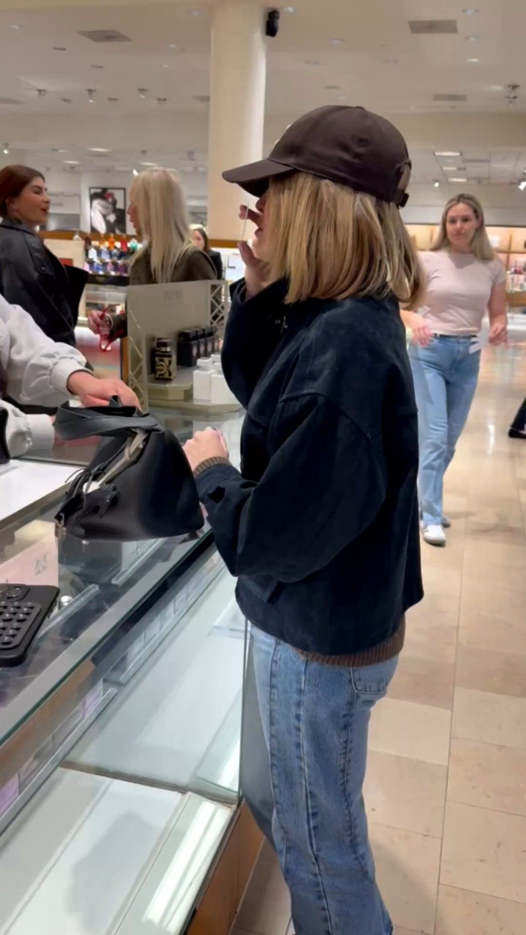 Suede jacket from Zara! Love how you can snap the collar up  

#LTKOver40 #LTKootd #LTKspringtrends