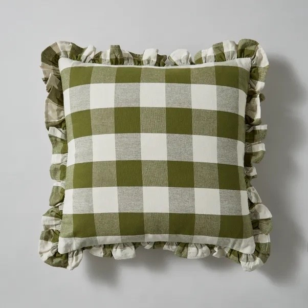 Large check frill
Cushion

#LTKuk #LTKautumn #LTKhome