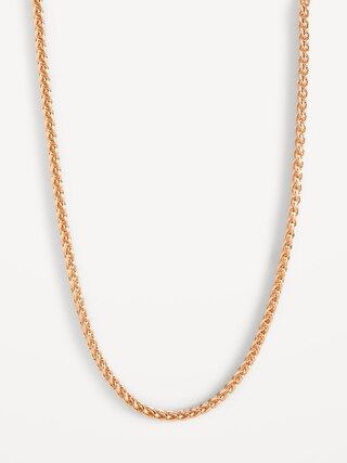 Gold-Plated Toggle Chain Necklace for Women | Old Navy (US)