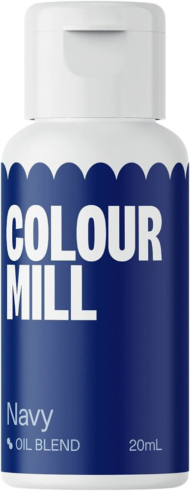 Colour Mill Oil-Based Food Coloring, 20 Milliliters Navy | Amazon (US)