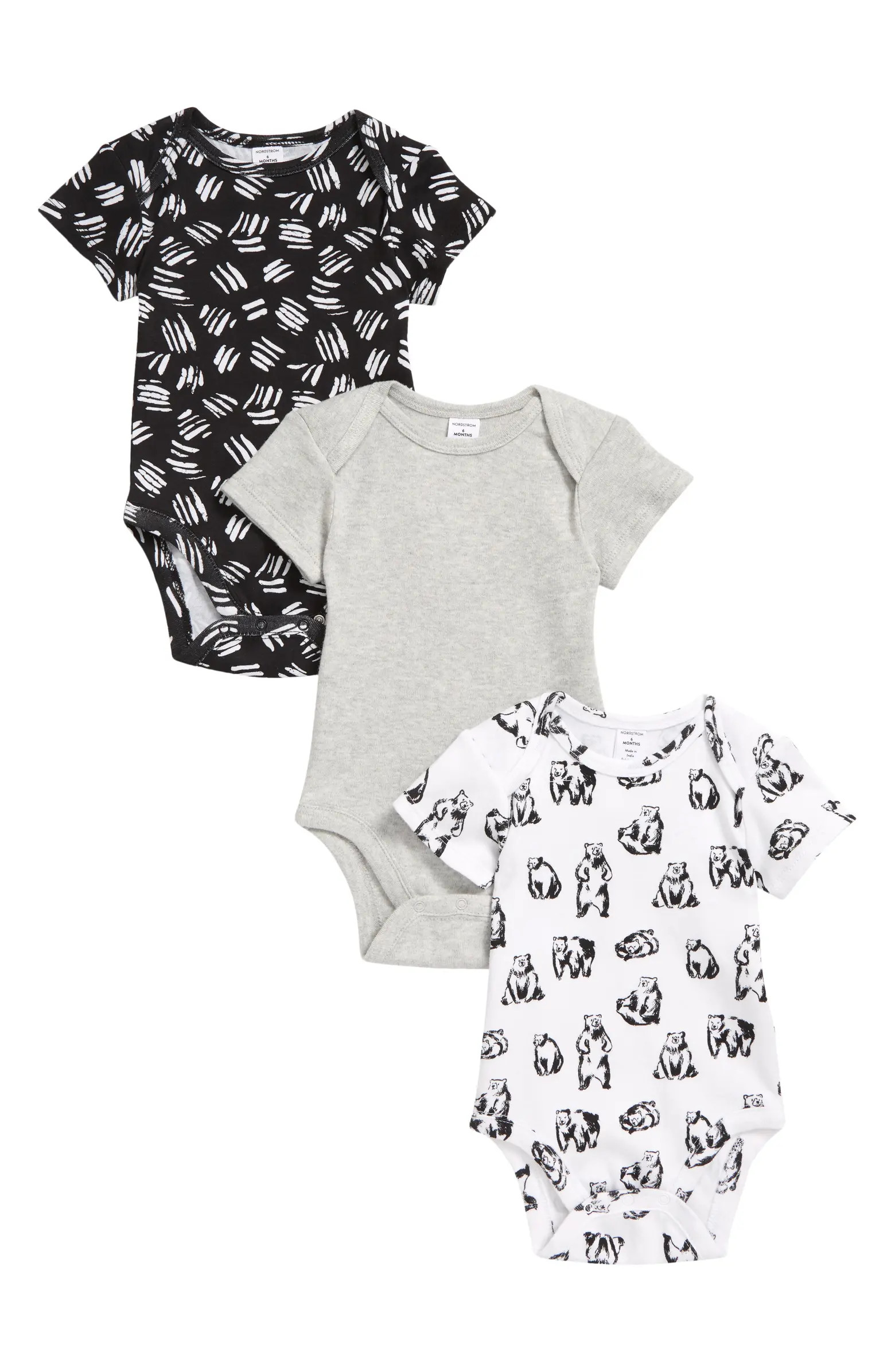 Nordstrom 3-Pack Bodysuits | Nordstrom | Nordstrom