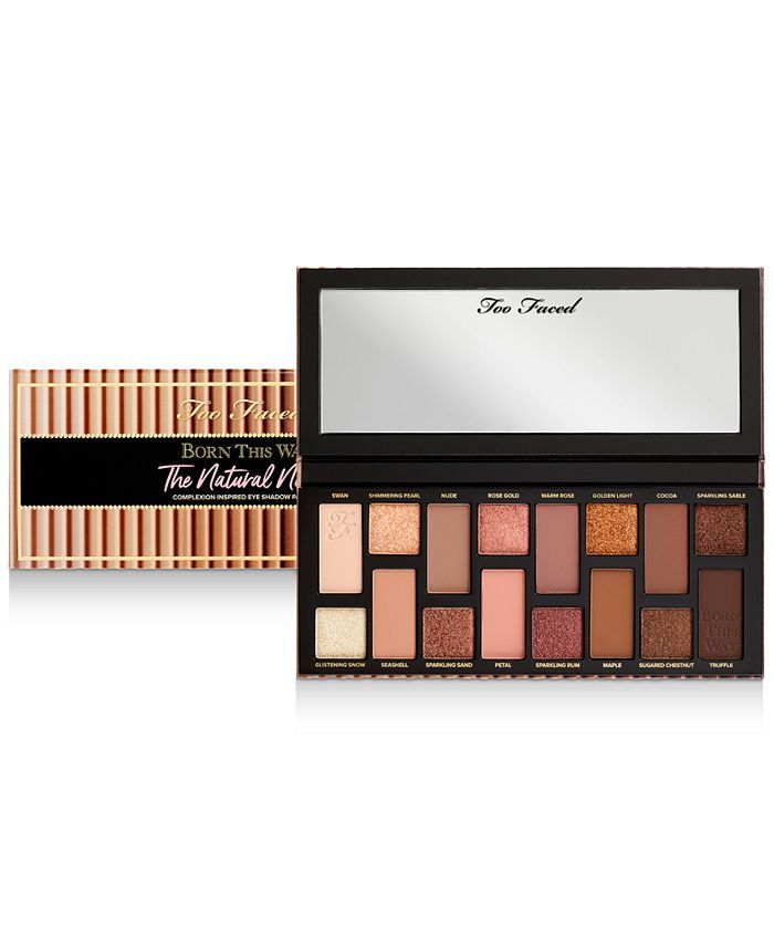 Too Faced Born This Way The Natural Nudes Eye Shadow Palette & Reviews - Makeup - Beauty - Macy's | Macys (US)