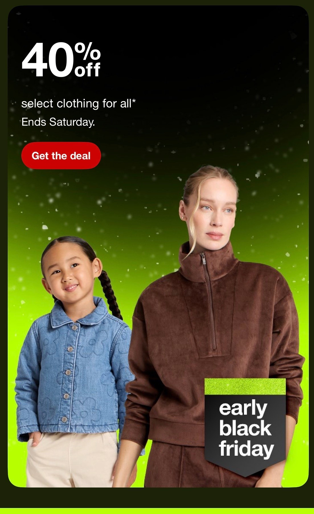 40% off select clothing until Saturday! 

#LTKSeasonal #LTKSaleAlert #LTKHoliday