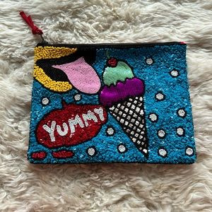 Nila Anthony Sequin Ice cream clutch Cross body Purse | Poshmark