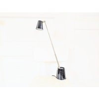 Mid Century Desk Lamp, Vintage Office Metal Goose Neck Black Light, Retro Lamp | Etsy (US)