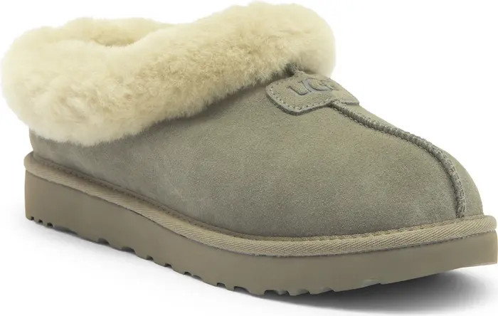 UGG® Tazzette Genuine Shearling Collar Slipper (Women) | Nordstrom | Nordstrom