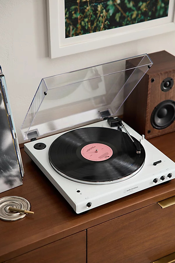 Audio-Technica LP60X-BT Bluetooth Record Player in White at Urban Outfitters | Urban Outfitters (US and RoW)