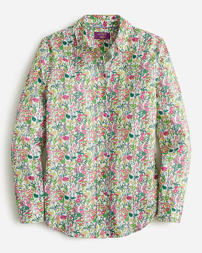 Slim-fit shirt in Liberty® fabric | J. Crew US