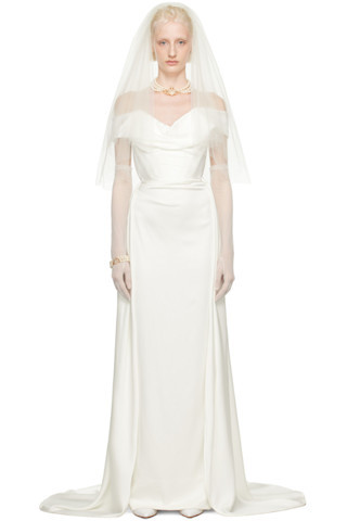SSENSE Exclusive White Edith Maxi Dress | SSENSE