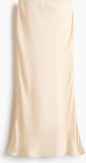 H&M Viscose-blend Slip Skirt | Nordstrom | Nordstrom