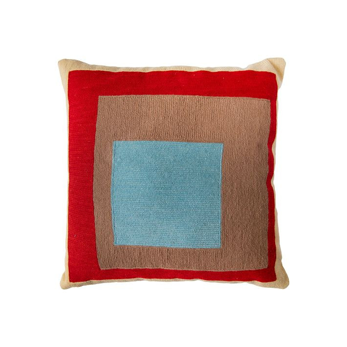 Leah Singh Renzo Squares Pillow Cover | West Elm (US)