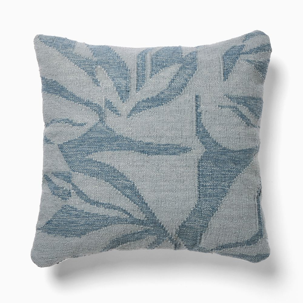 Outdoor Abstract Botanical Pillow | West Elm (US)