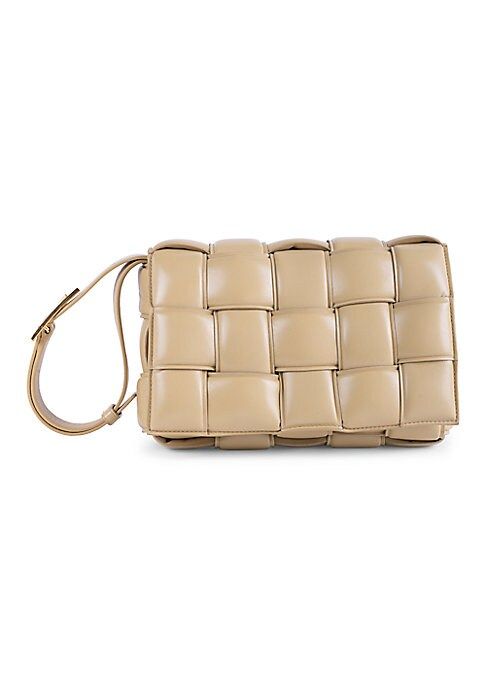 Bottega Veneta Women's Small Cassette Padded Leather Crossbody Bag - Tapioca | Saks Fifth Avenue