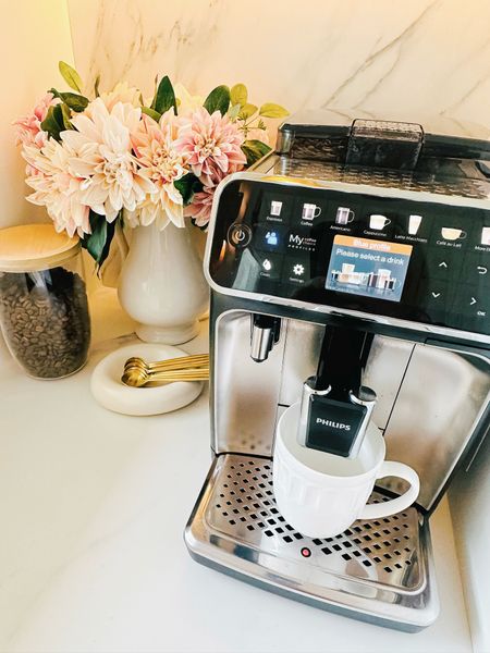Jeff and I are obsessed with our new coffee maker, it’s been the best upgrade! We can make any kind of delicious drink we want, from milky cappuccinos to a strong black. 👌🏻 There are 4 different color profiles that you can program for friends & family, so every day you can press one button to make your very own personalized drink! 🥤

#coffeetime #coffee #cappucino #morningcoffee #morningvibes #weekendvibes #coffeemaker 


#LTKhome #LTKVideo #LTKsalealert