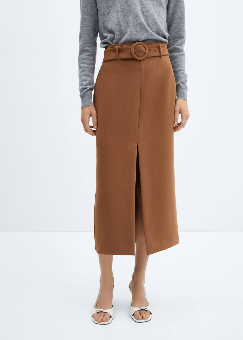 Search: Skirt with slit and belt (4) | Mango USA | MANGO (US)